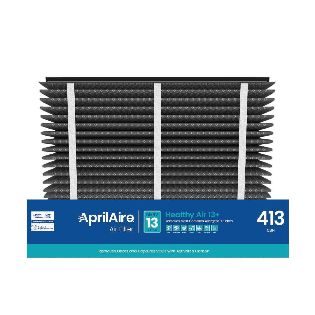 Aprilaire 413CBN Furnace Filter MERV 13+Carbon Replacement Media. Package of 2 - Image 2