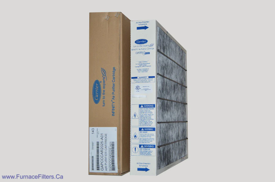 Carrier 20x25 GAPCCCAR2025 Genuine Original Furnace Filter Infinity Air Purifier Cartridge MERV 15 Rated Actual/Exact Size: 20 1/16" x 24 3/8" x 3 9/16". Case of 1