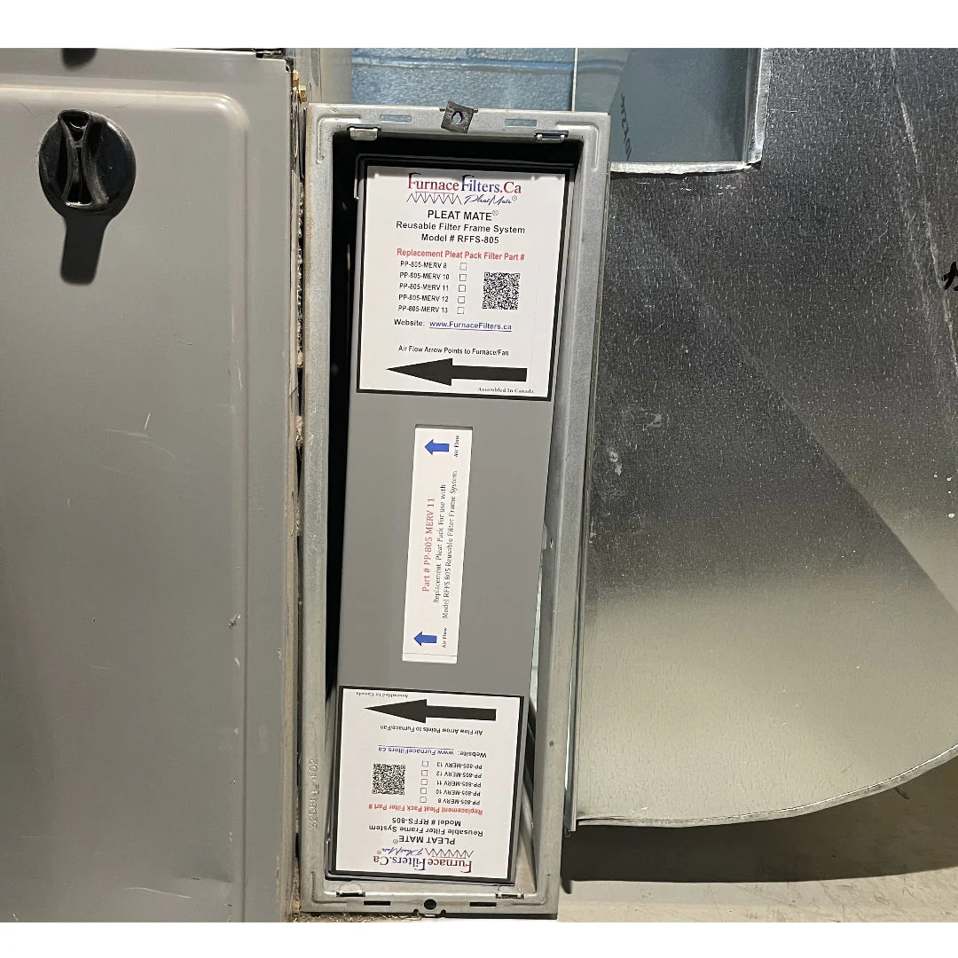 Electro-Air MFH-1625-4 / AMP-11-1625-4H Reusable Filter Frame System Kit - Includes Lifetime Reusable Frame MODEL # RFFS 805 and 6 Replacement Filters PART # PP-805 MERV 11 - Image 5