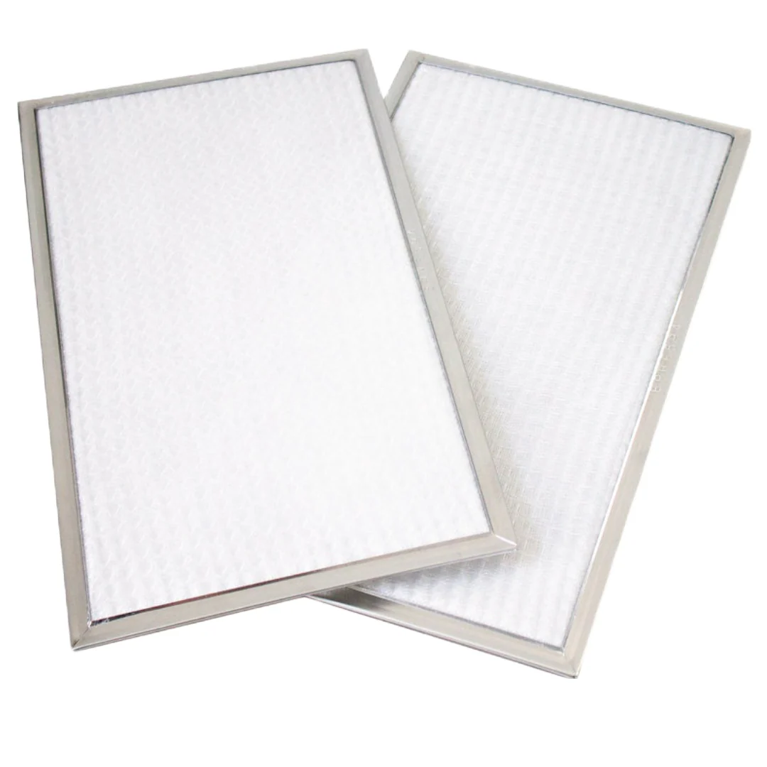 Fantech 414648 Washable Aluminum Mesh HRV / ERV Filter Kit - MERV 6- Size 6.9 x 11.18 Inches - Set of 2