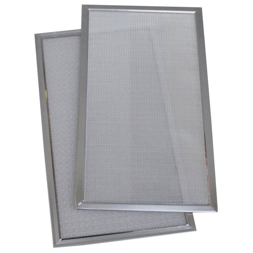 Fantech 428521 Washable Alu mesh MERV 3 HRV / ERV Filter Kit - Size : 13.75 x 8 Inches - Set of 2