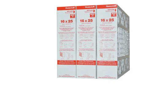 Honeywell 16x25x4 Model # FC100A1029. Actual Size 15 15/16" x 24 7/8" x 4 3/8" MERV 10 Generic. Case of 3 - Image 3