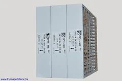 Generic X0586 Furnace Filter 20x25x5 Replacement MERV 8. Actual Size 20" x 24 5/8" x 4 3/8." Made in Canada by Furnace Filters.Ca. Case of 3